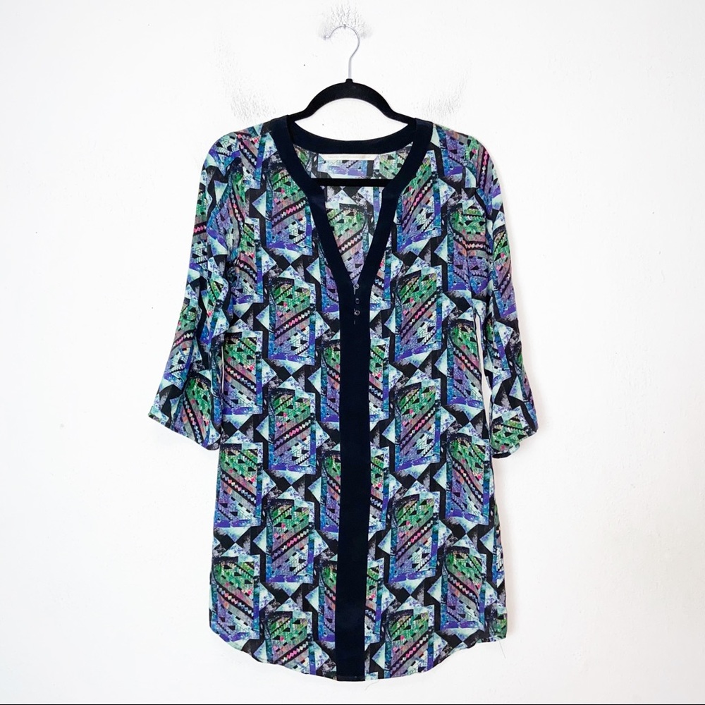 Twelfth Street Cynthia Vincent Silk Mini Dress